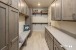 Luxurious High End New Kitchen with Stainless Steel Appliances and Open Spacing For Entertaining